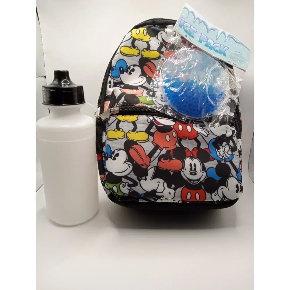 New Mickey Mouse Insulated Lunch Bag Kit